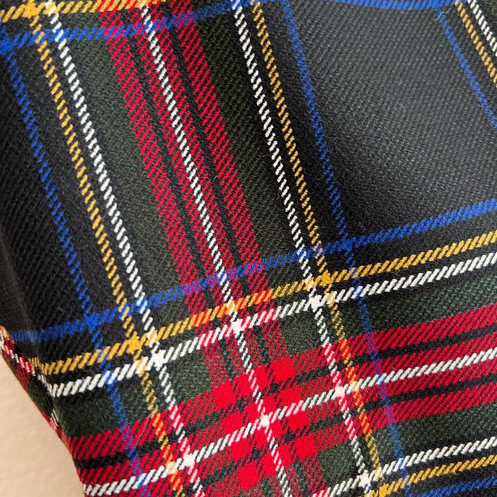 Maje Plaid Print V-Neck Romper - Picture 10 of 11